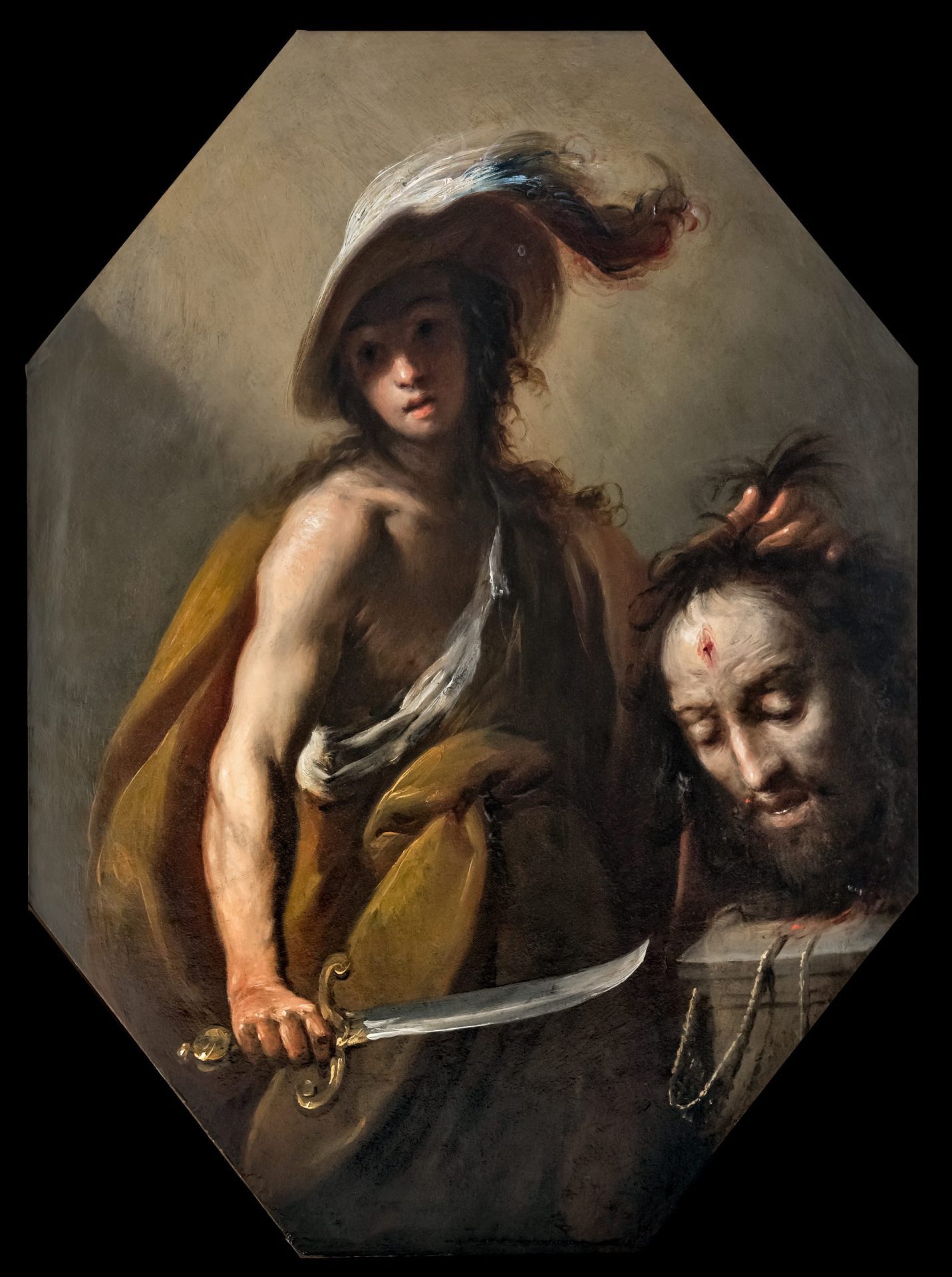 david with the head of goliath