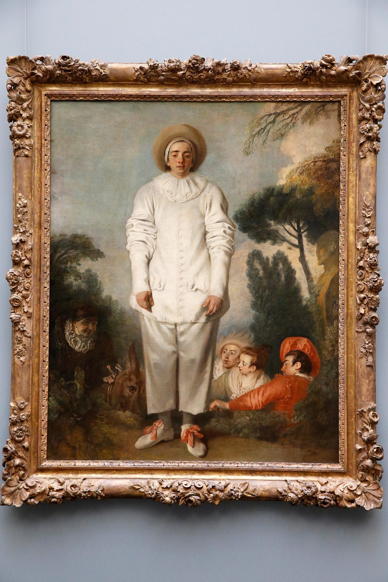 Jean Antoine Watteau Pierrot Formerly Known As Gilles Musee Du Louvre Paris © Godong Alamy Stock Photo 1280x1920 