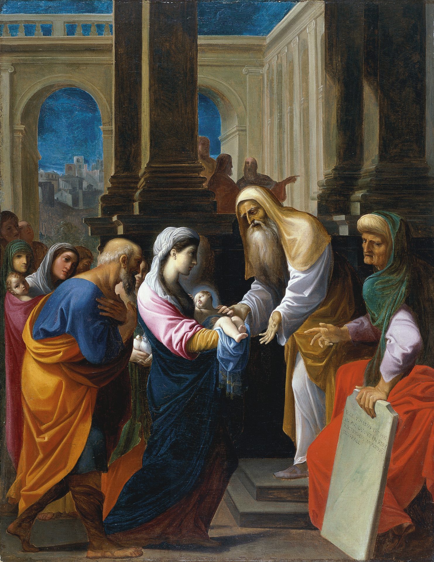 narrate the presentation of jesus in the temple