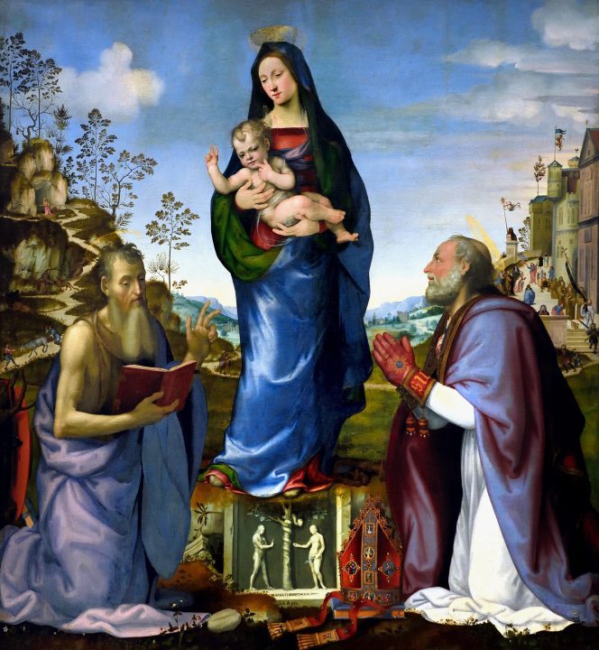 Madonna and Child with Saints James and Zenobius | Nicholas Hall