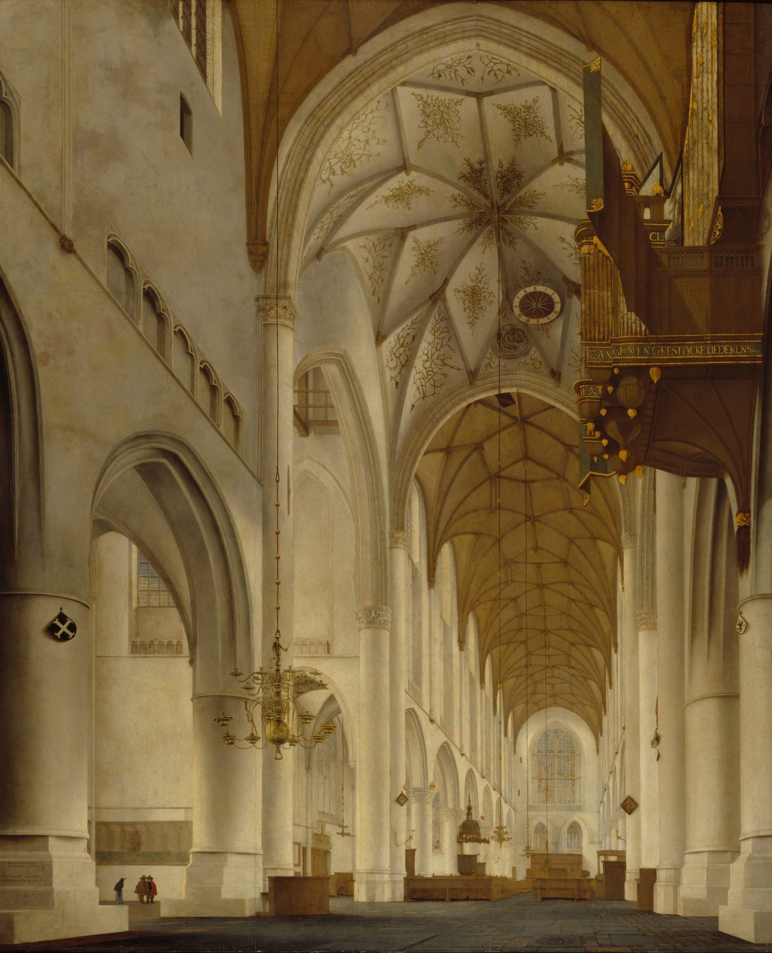 Pieter Saenredam The Interior Of St Bavos Church Haarlem National Galleries Scotland Edinburgh 1555x1920 